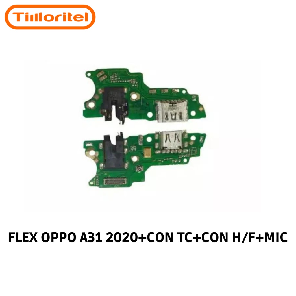 FLEX OPPO A31 2020 CON TC + CON H/F + MIC ORI