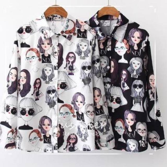 SS KEMEJA RETRO VINTAGE ORIGINAL