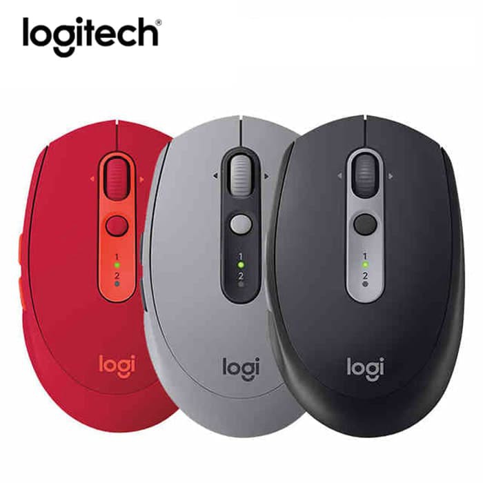 Logitech M590 Multi Device Wireless Mouse : Device Silent Mouse M 590 - Hitam