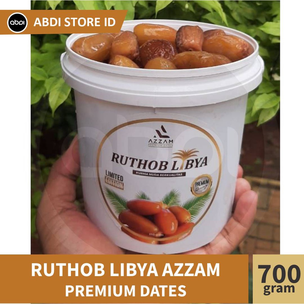 Kurma Ruthob Libya Ember 700gram Original / Kurma Muda Azzam