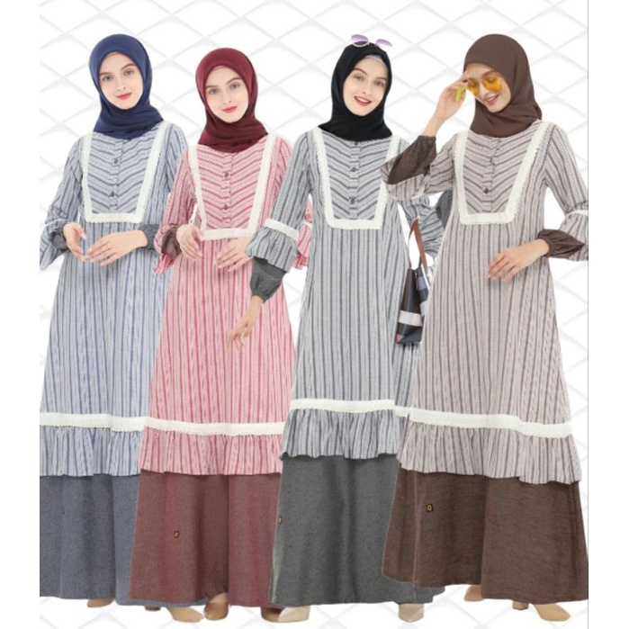 GAMIS PC 93 MOTIF GARIS ENDOMODA