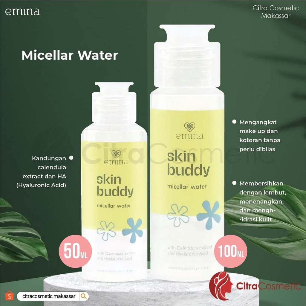 Emina Skin Buddy Series | Micellar Water | Face Wash | Face Toner