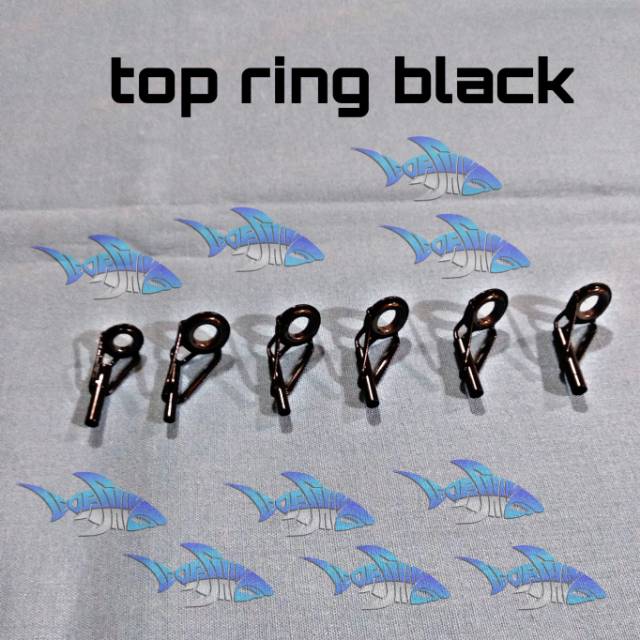 TOP RING GUIDE BLACK UNTUK JORAN PANCING