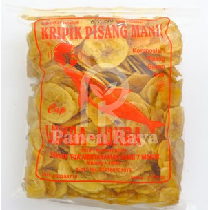 

Keripik Pisang Kepok Malang Cap Lumba Lumba Kripik Manis / Asin