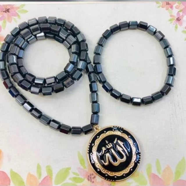 Kalung kesehatan magnet berlambang lafadz allah bonus Kalung kesehatan magnet berlambang lafadz allah bonus