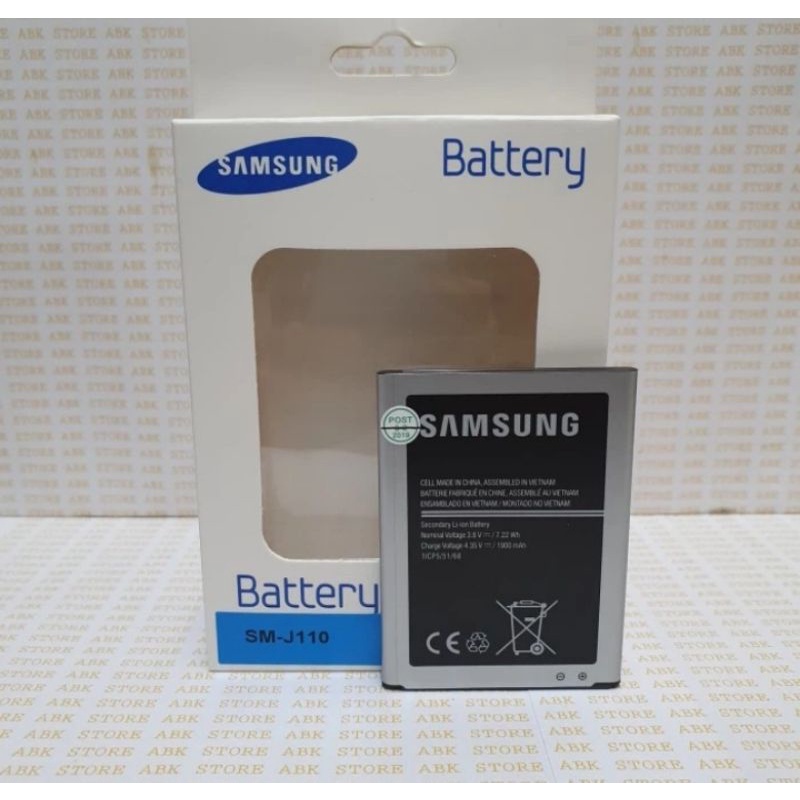 BATTERY BATRE BATRAI BATERAI SAMSUNG GALAXY J1 ACE J110 J111F ORIGINAL