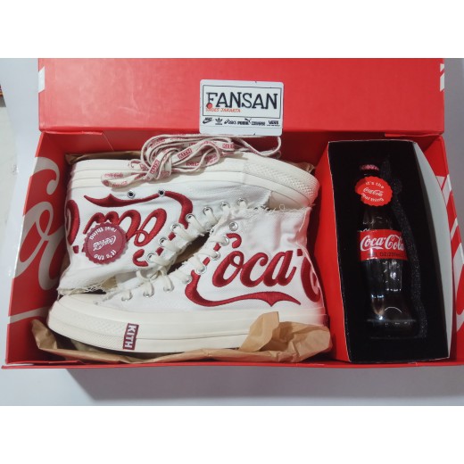 Dijual Sepatu CONVERSE CT X Kith X Coca Cola White Red Murah