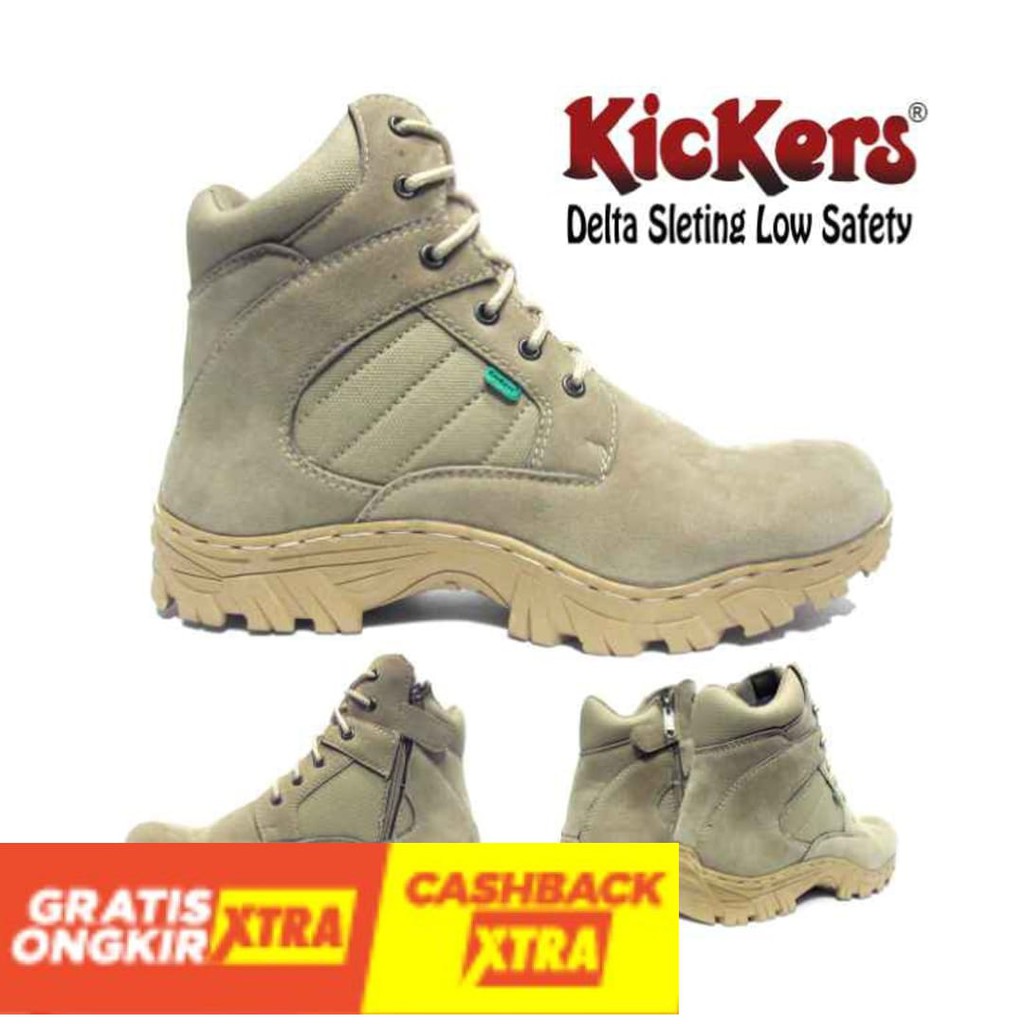 ORIGINAL  - SEPATU KICKERS BOOTS SAFETY DELTA RESLETING