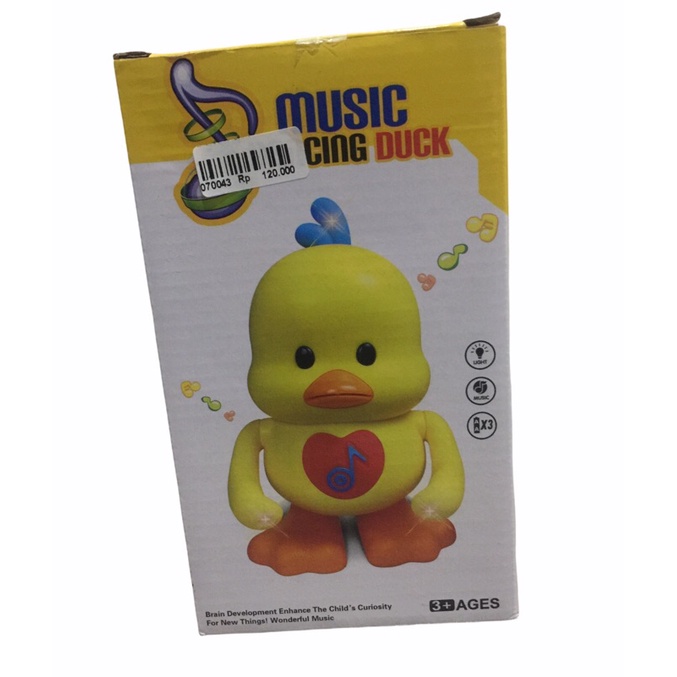 Music dancing duck