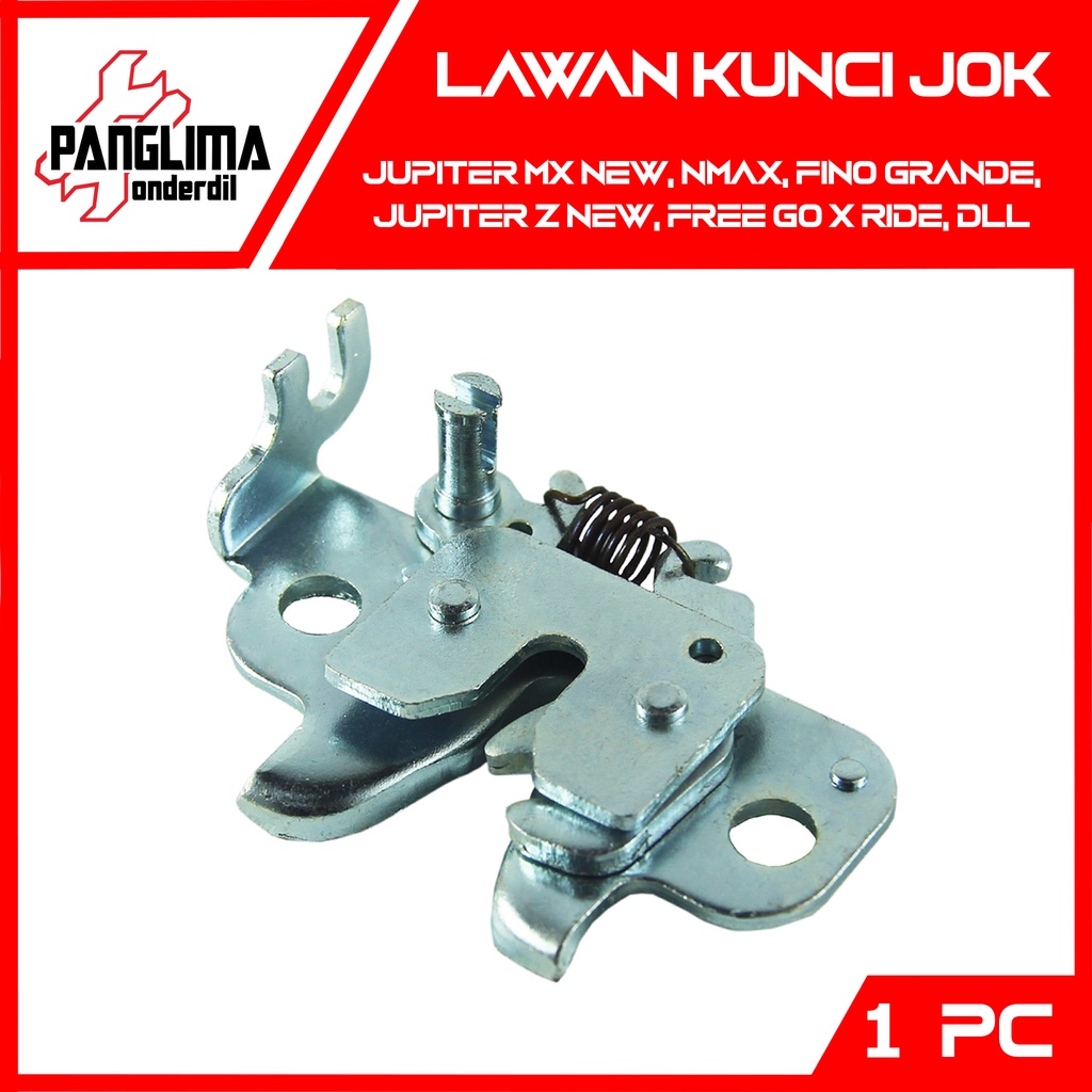 Lawan Kunci Jok Dalam Jupiter MX-Z-Burhan-Robot New 115-135 &amp; Fino Grande 125 &amp; Mio M3-Fino-Z-S &amp; Soul GT &amp; X-Ride &amp; Xeon RC-GT &amp; Free Go &amp; NMAX 150-155 Engsel Dudukan