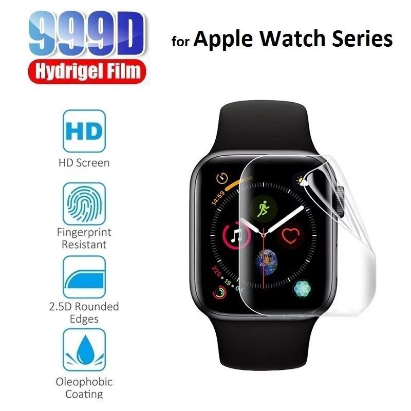 APPLE WATCH SERIES 6 40MM 44MM ANTI GORES HYDROGEL SCREEN PROTECTOR LAYAR JAM