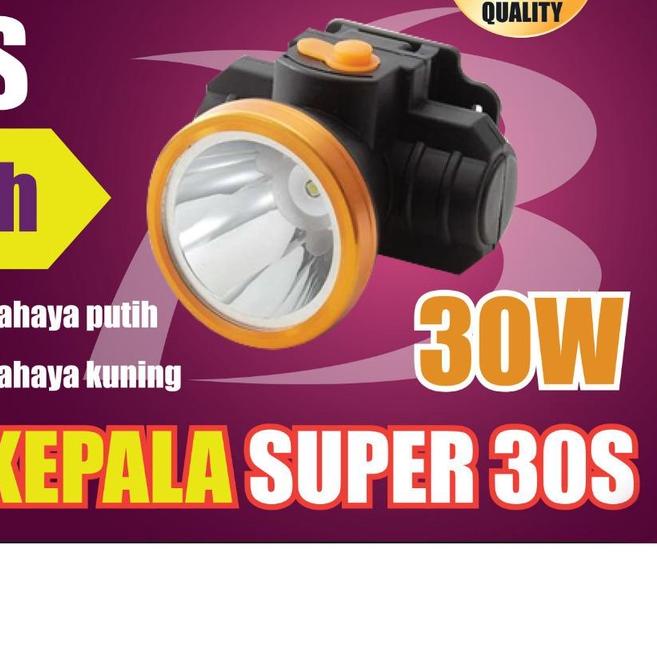 ♛ Senter Kepala 30 Watt Probest PB-30S ❊