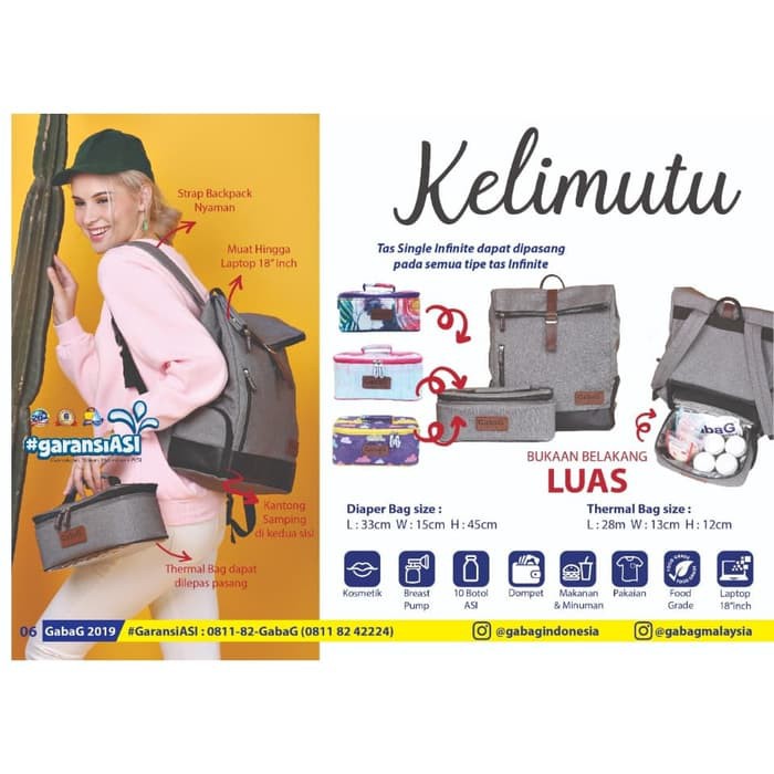 Cooler Bag Gabag - Kelimutu