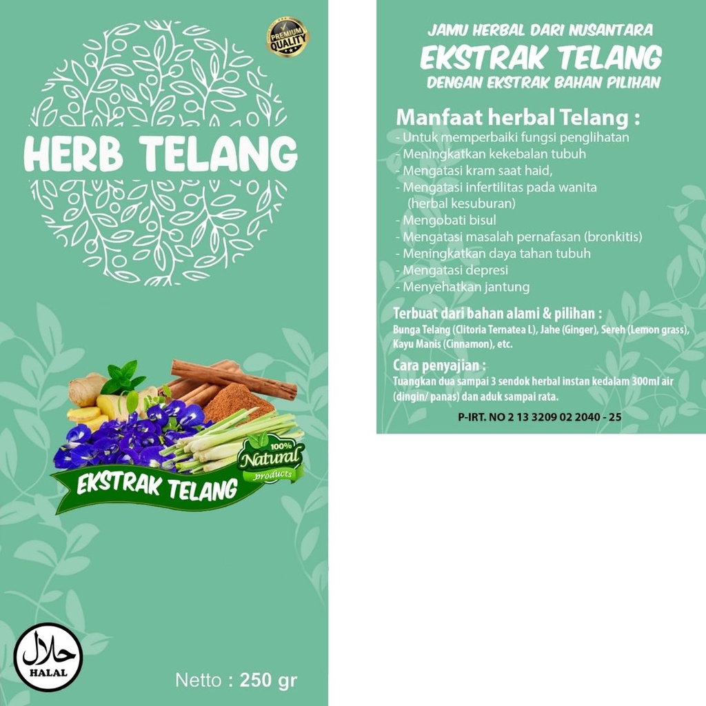 

Jamu Herbal Telang