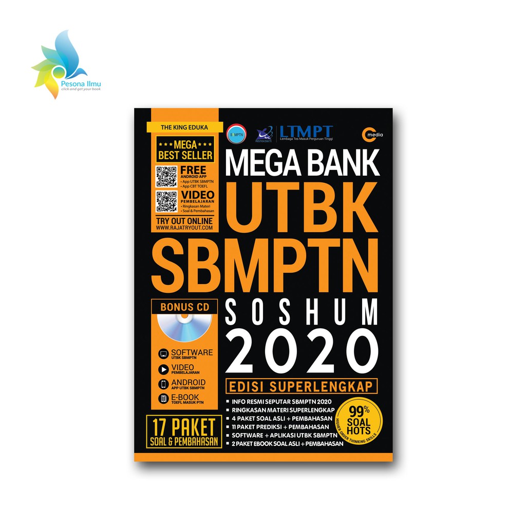 Mega Bank Utbk Sbmptn Soshum 2021 Edisi Superlengkap Plus Cd Shopee Indonesia