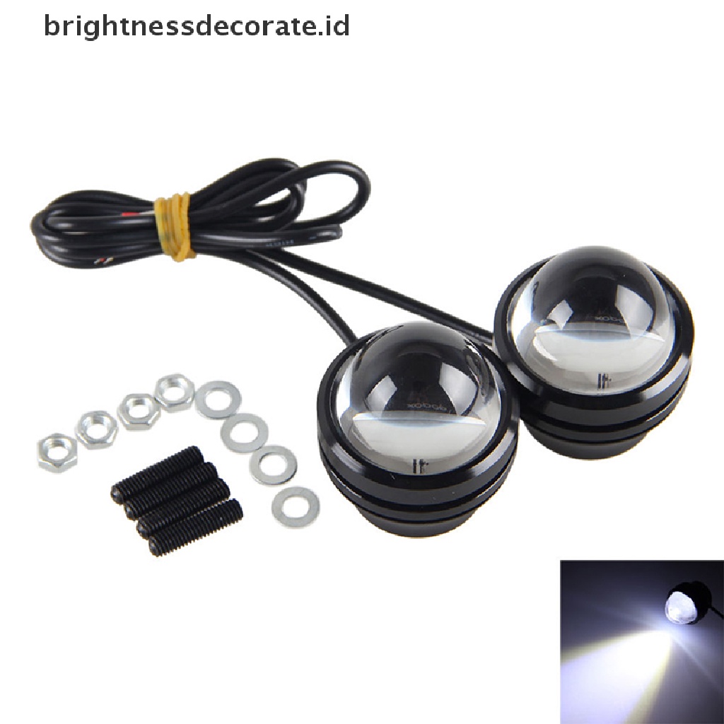 [birth] Waterproof Eagle Eye Lamp Daylight LED DRL Fog Daytime Running Car Light [ID]