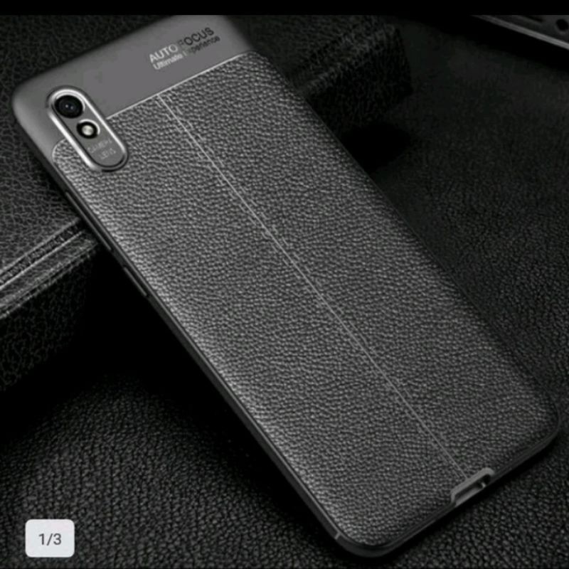 Casing XIAOMI REDMI 9A Softcase Autofocus Leather Auto Focus