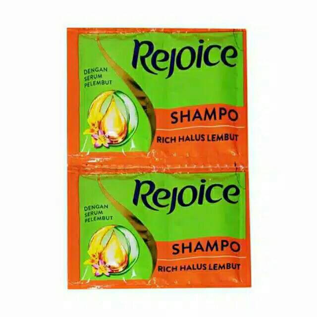 Rejoice Shampo Rich Hijab 3in1 Korean Rose Renceng isi 12 sachet