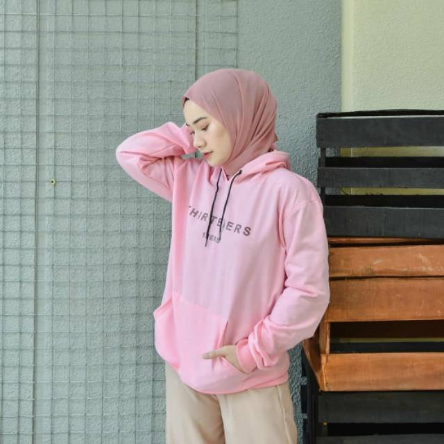 THIRTENERS HOODIE  UNISEX - ATASAN TEBAL KEKINIAN TERLARIS