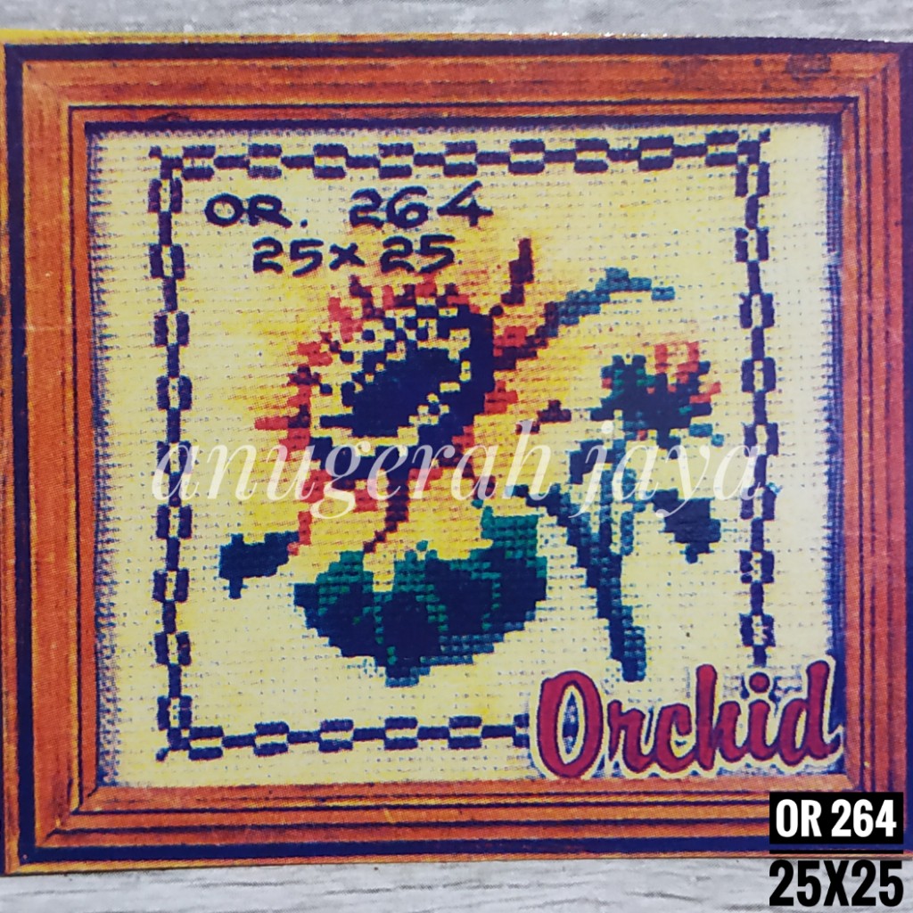 Paket Kristik Orchid Set 264