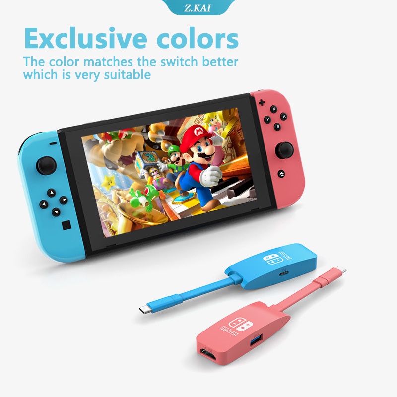Dock Station Switch HDMI 4K 60HZ 100W PD 3.0 USB