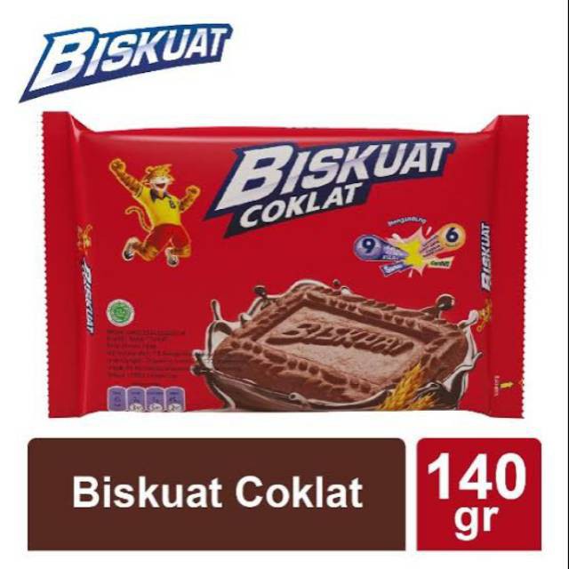 

BISKUAT ENERGI COKLAT 140 GR