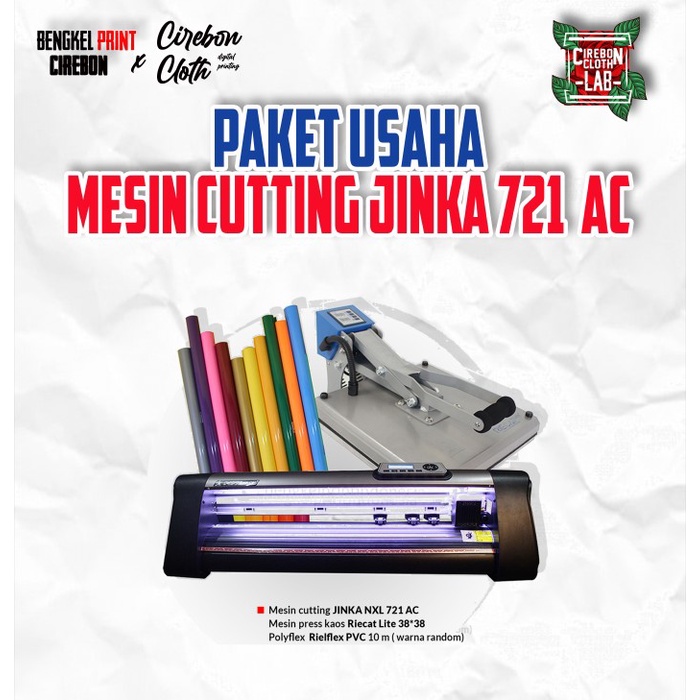 Paket Usaha Cutting Sticker Jinka 721 NXL AC