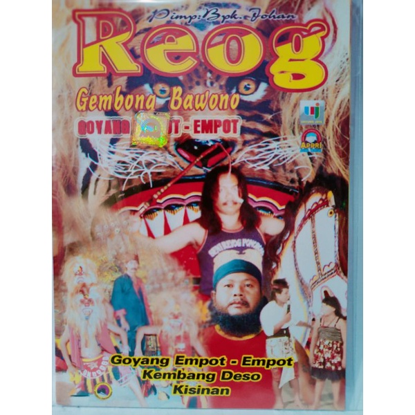 VCD original reog gembong bawono