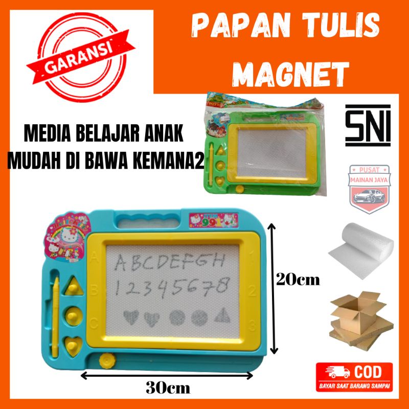 

Papan tulis magnet anak white board anak magnetic kecil mini