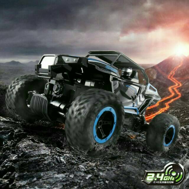 RC Rock Crawler Offroad 2,4GHz 4WD 1:14 Scale Metal Climb | Shopee