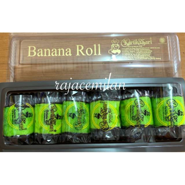 

Banana Roll Kartika Sari Bandung/Cemilan Snack Oleh Oleh Kue Pisang Gulung Bandung