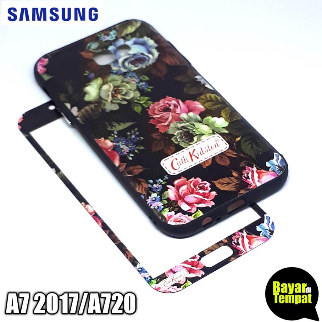 Case Hp Motif Bunga For Samsung A7 2017/A720
