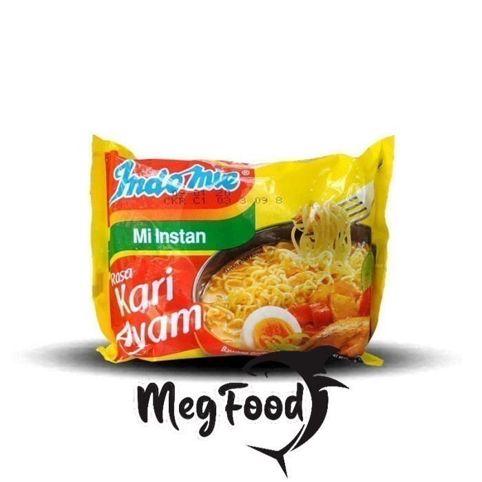 

Indomie Mie Instan Rasa Kari ayam - 1 Dus/Karton