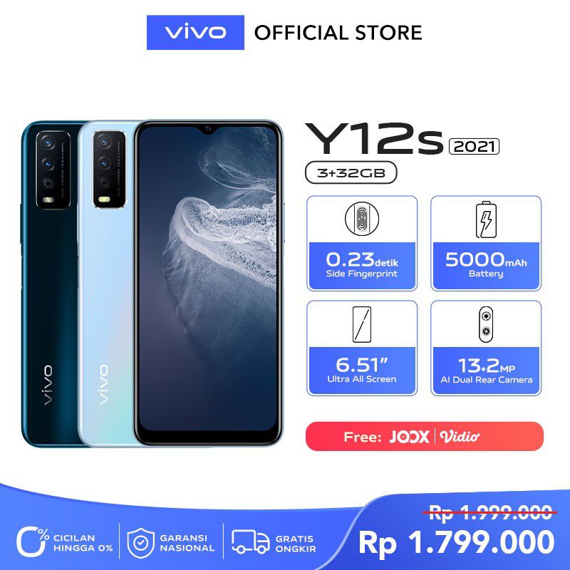 vivo official store vivo Y12S