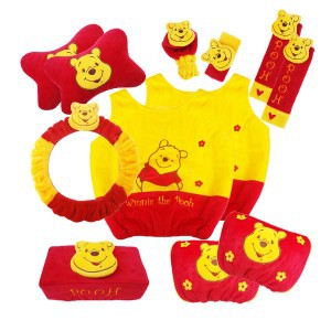 Bantal Mobil 8 in 1 Extra Premium Pooh