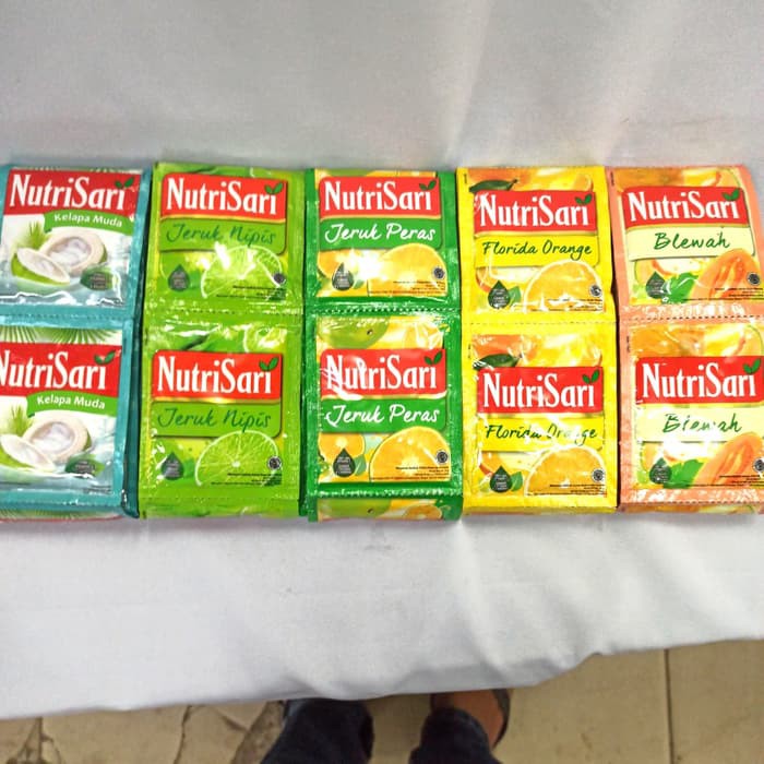 

Minuman Serbuk Nutrisari Renceng 10x14gr