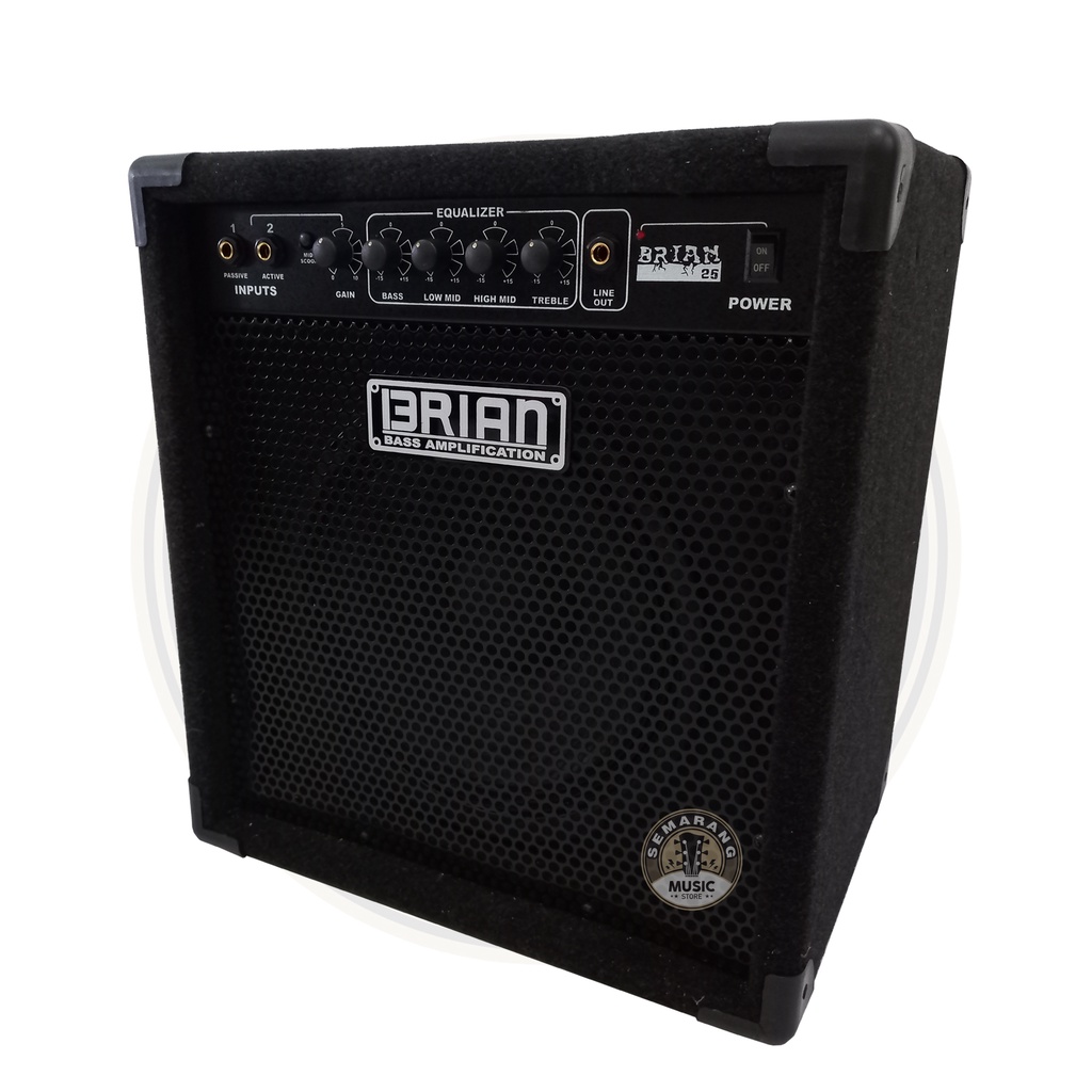 Ampli Bass Amply Gitar dan Bass Amplifier Brian 10&quot; inch