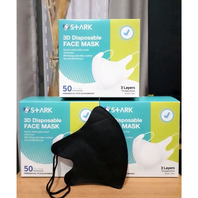 GROSIR MASKER DUCKBILL GARIS 3PLY SURGICAL ISI 50PCS/BOX [PERFECTHOME]