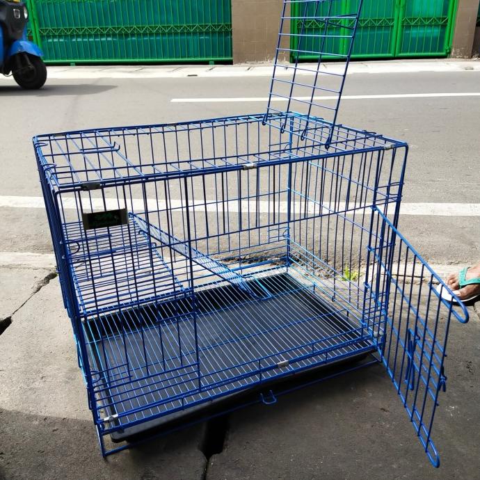 KANDANG SANGKAR BESI IMPOR ANJING KUCING MUSANG ---Murah---