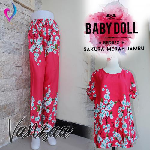 BALI BBD072 |STELAN BABYDOL | PIYAMA | BAJU TIDUR | |BAJU PAKAIAN WANITA MURAH CODE : 2 887 70