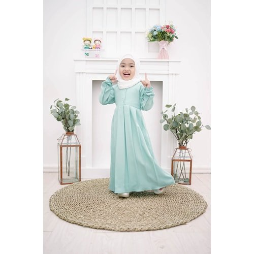 Gamis Anak 2 Tahun Perempuan Terbaru Pakaian Muslim Termurah Bahan Moscrepe Grade A Model Kekinian T