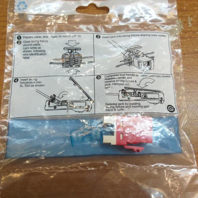 Gaya Amp Commscope Modular Jack Cat 5E / Modular Cat 5E / Modular Amp Terbatas