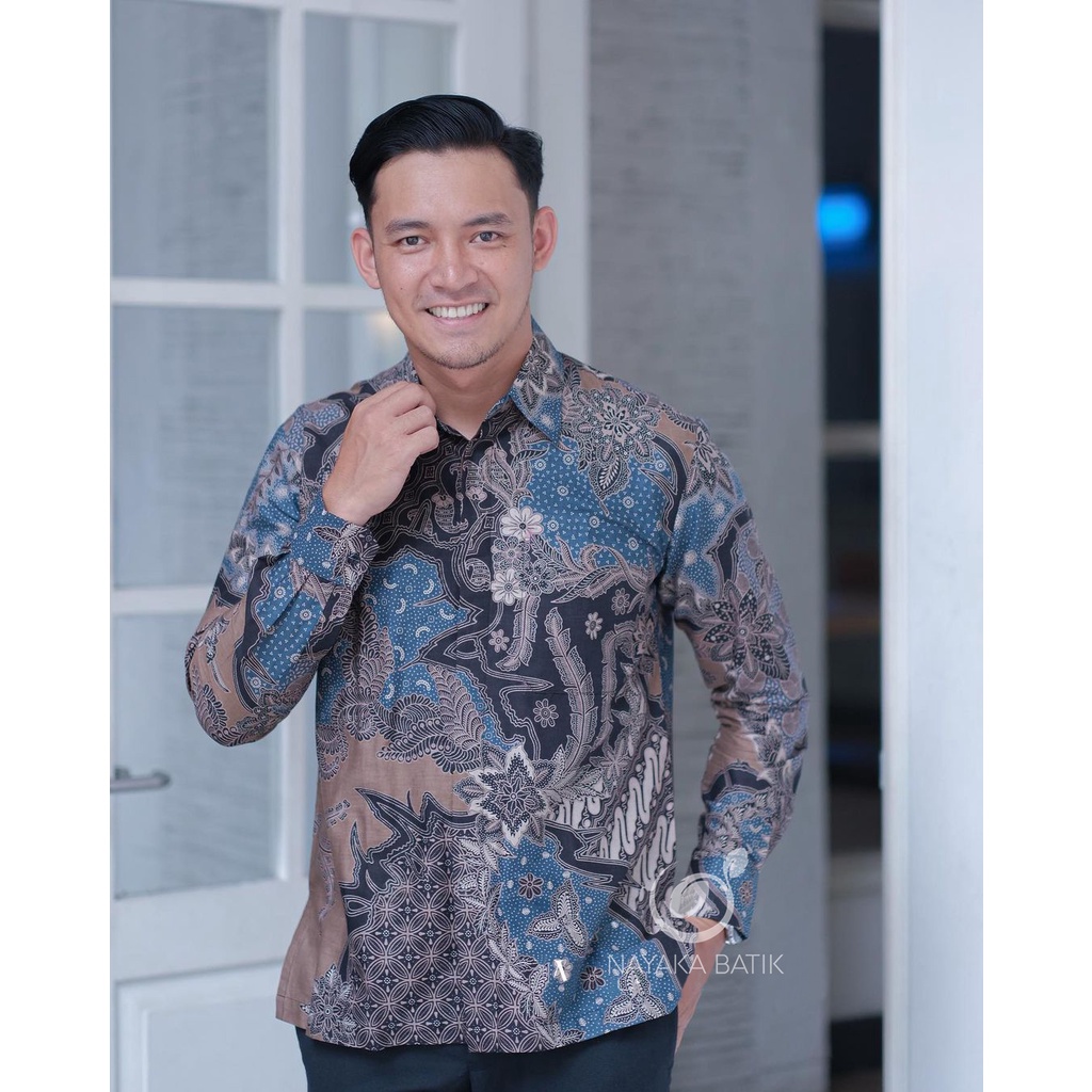 NYK BATIK - KEMEJA BATIK LENGAN PANJANG | KEMEJA KONDANGAN | KEMEJA FORMAL