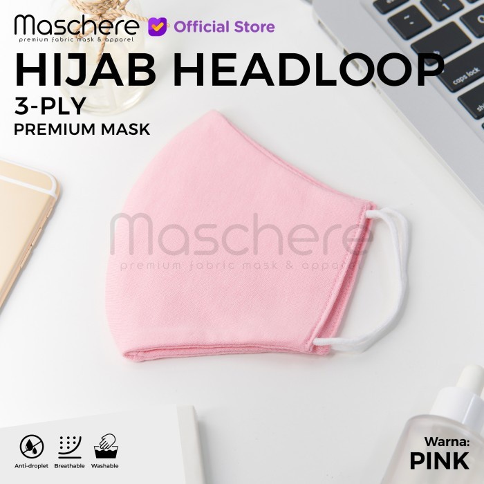 Maschere Masker Hijab Loop - 3 Ply masker hijab