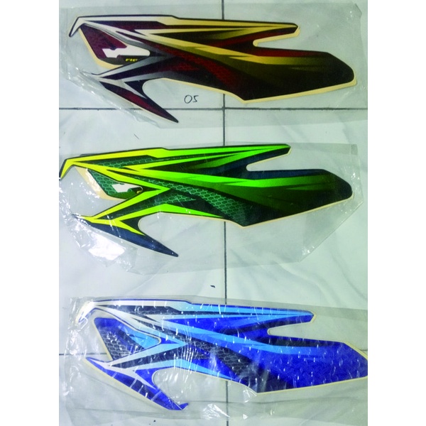 stiker striping motor yamaha RX King tahun 2005 2006