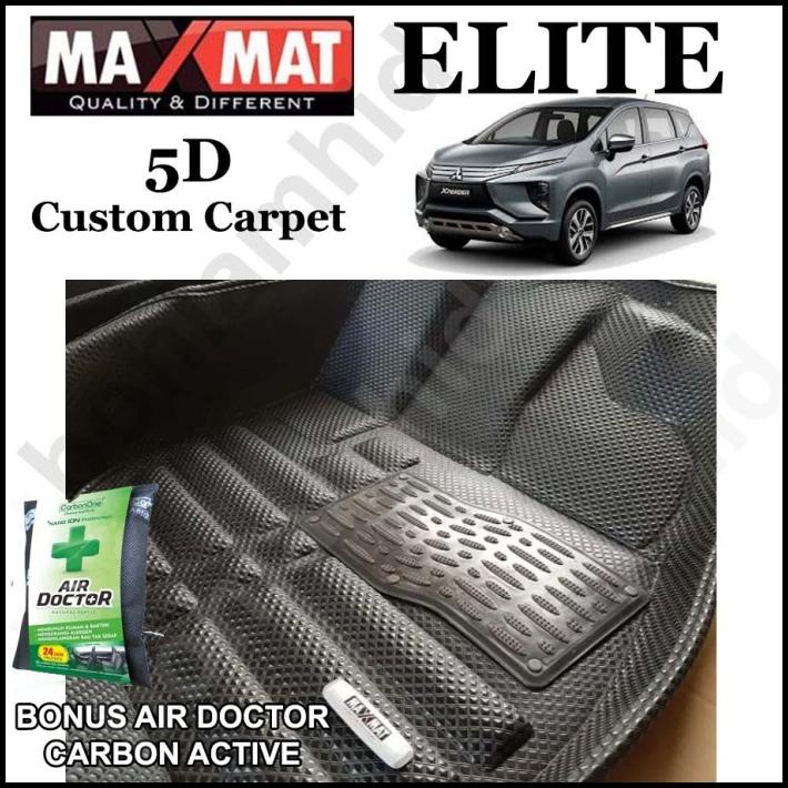Karpet Mobil 5D Maxmat Elite Xpander Expander 3Baris Custom Carpet