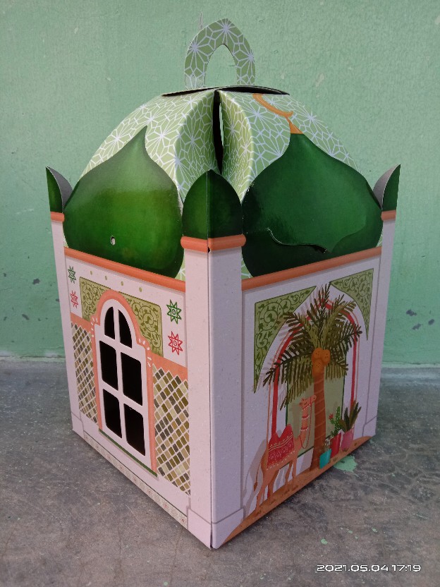 Box Idul Fitri, Box Toples Lebaran, Packaging, Dus, Kotak  - Tbif04 14(20pc)