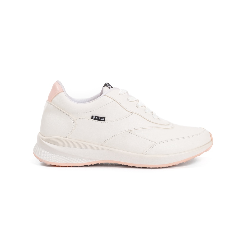 SLAVA – Yuma White Sepatu Sneakers Wanita - Original Footwear-White