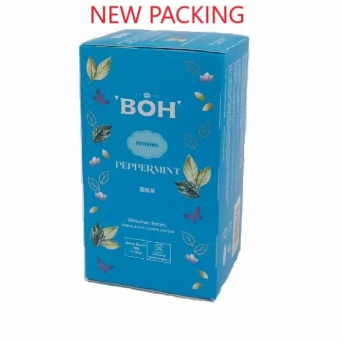 

boh peppermint herb isi 25 bags (50gr)