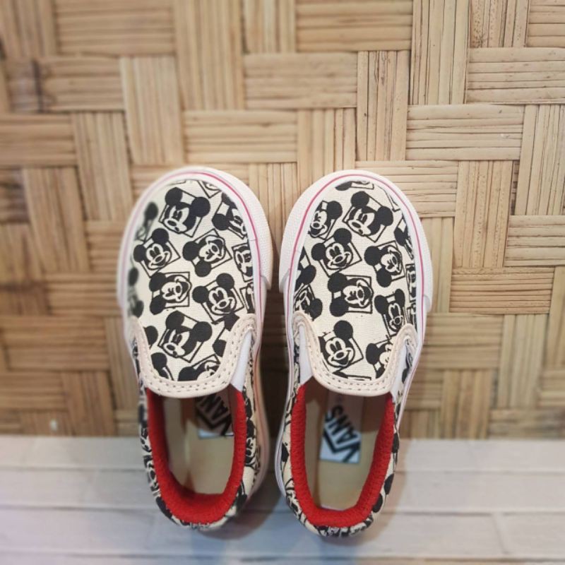 Sepatu Anak Vans Mickey Mouse Disney Size 16 - 35